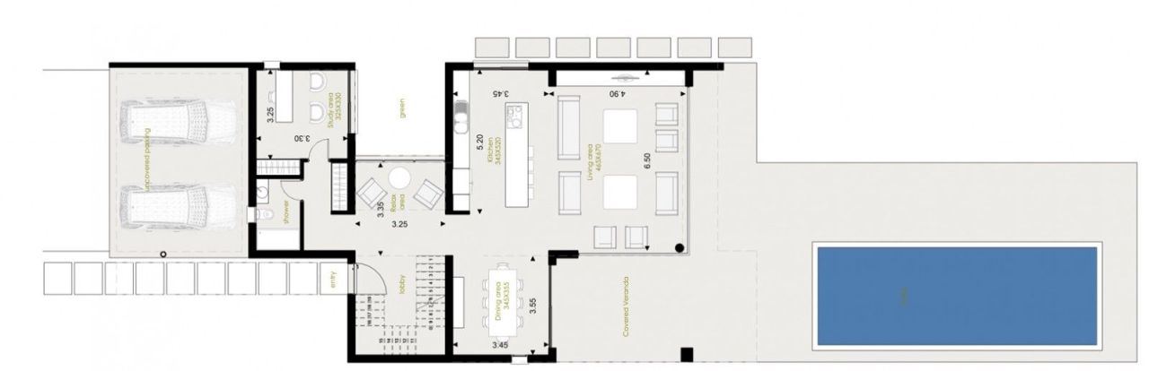 Villa en Pafos, Chipre, 287 m² - imagen 5