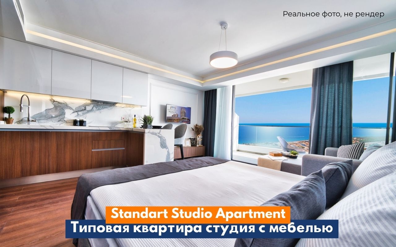 Flat in Iskele, Cyprus, 46 m² - picture 1