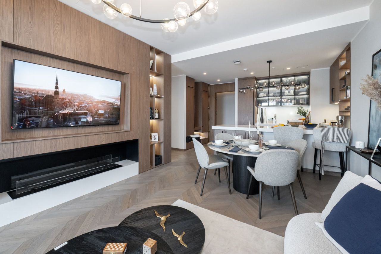 Wohnung in Riga, Lettland, 120.53 m² - Foto 1