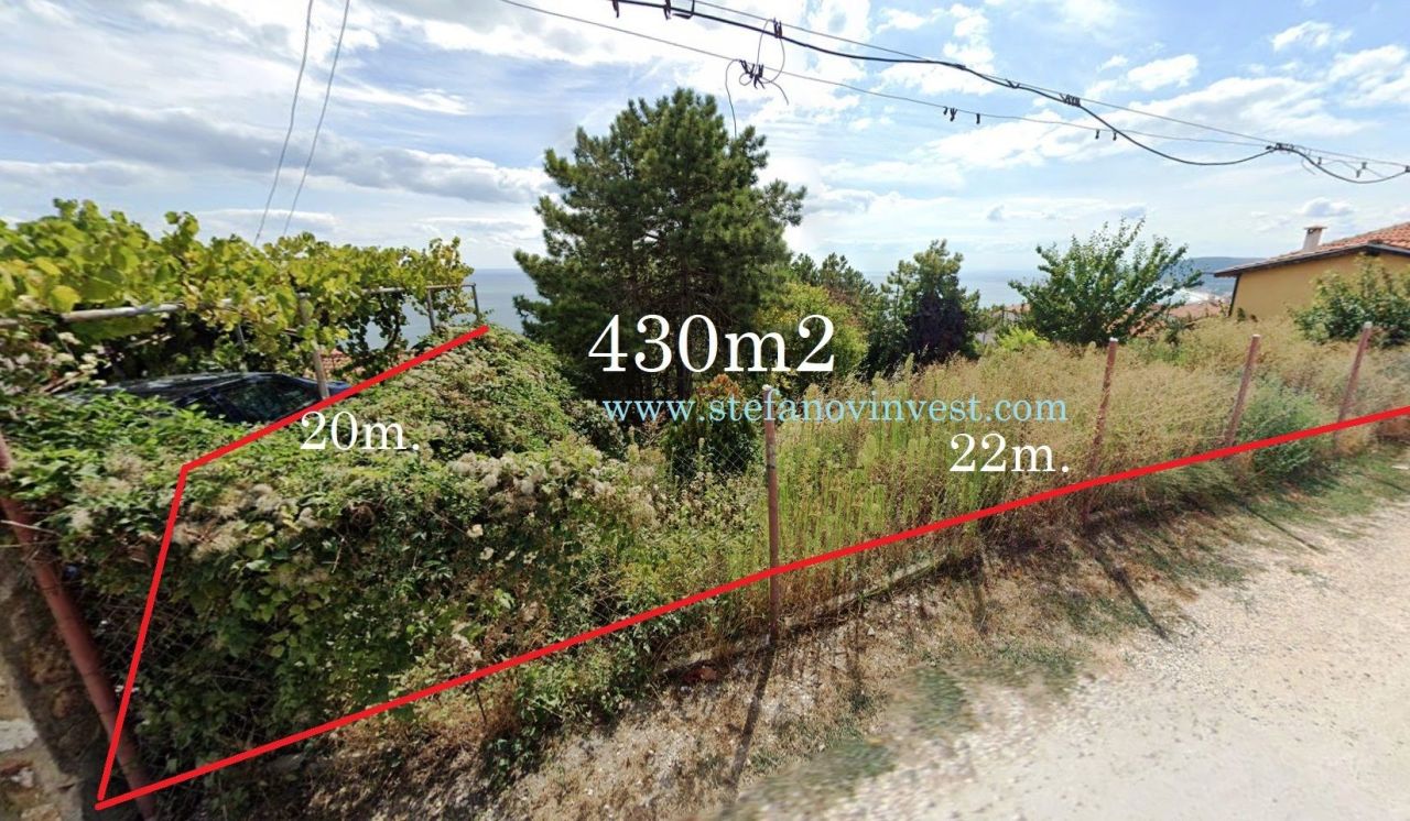 Land in Balchik, Bulgaria, 430 m² - picture 1
