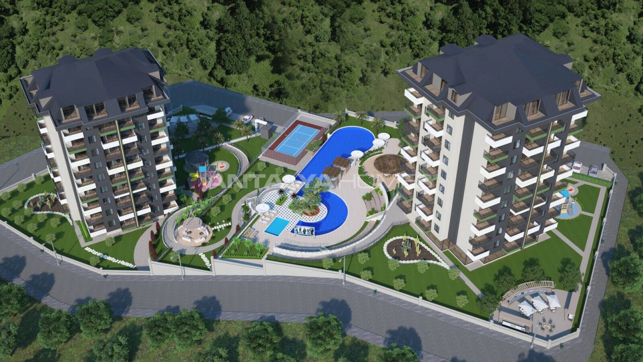 Apartamento en Alanya, Turquia, 53 m² - imagen 1