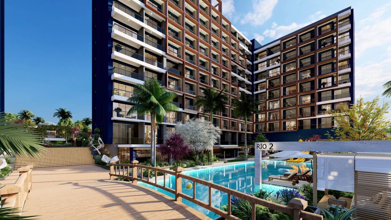 Piso en Mersin, Turquia, 54 m² - imagen 1