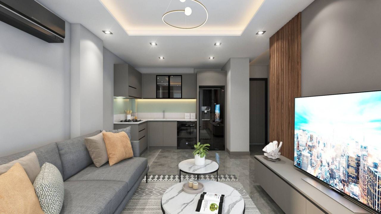 Flat in Mersin, Turkey, 53 m² - picture 1