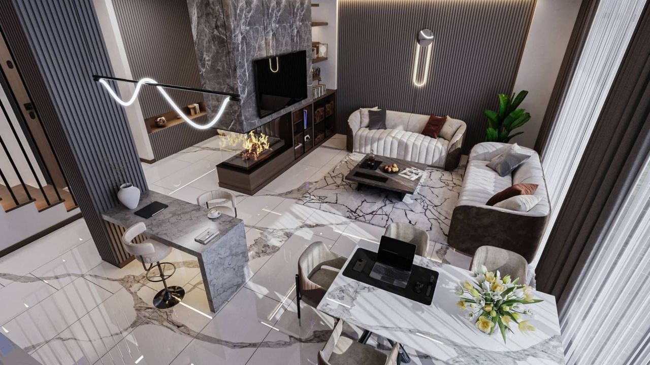Villa in Mersin, Türkei, 198 m² - Foto 1