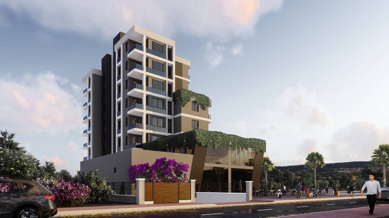 Piso en Mersin, Turquia, 49 m² - imagen 3