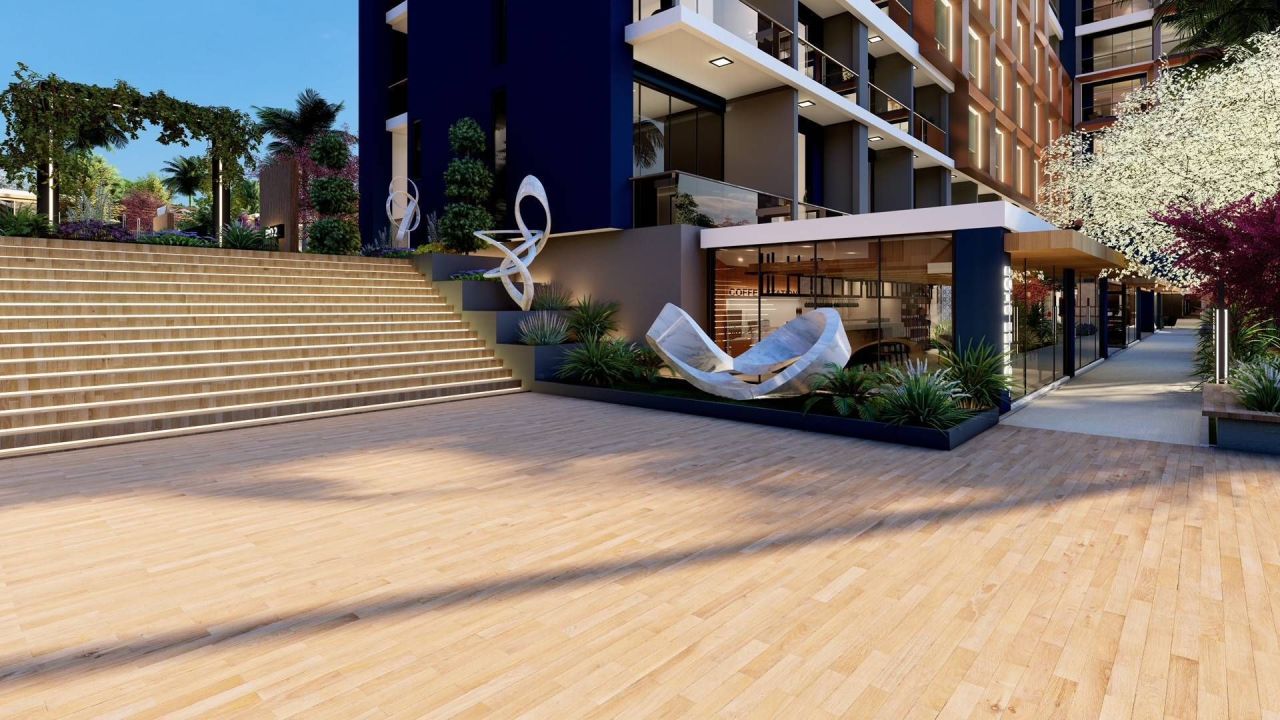 Wohnung in Mersin, Türkei, 54 m² - Foto 4