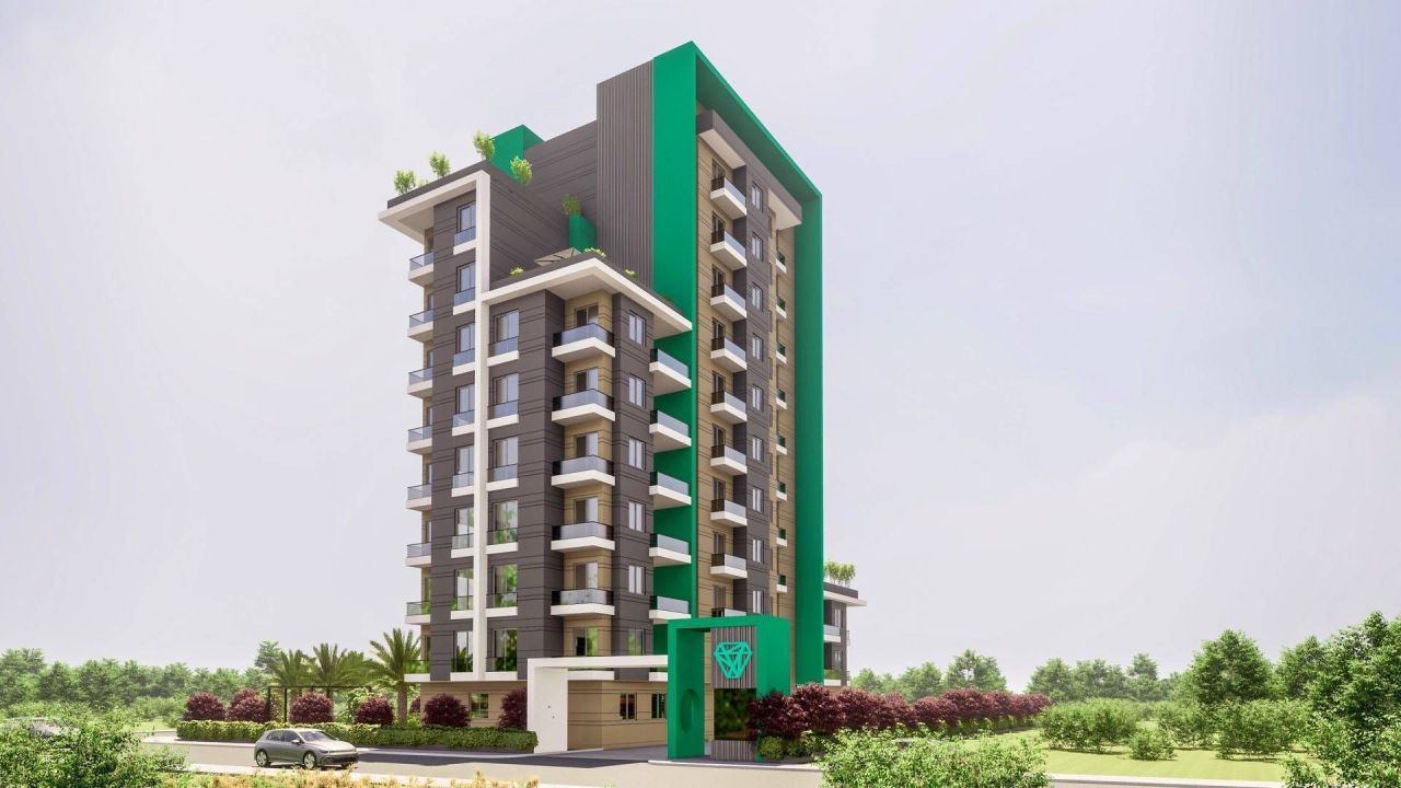 Wohnung in Mersin, Türkei, 70 m² - Foto 8