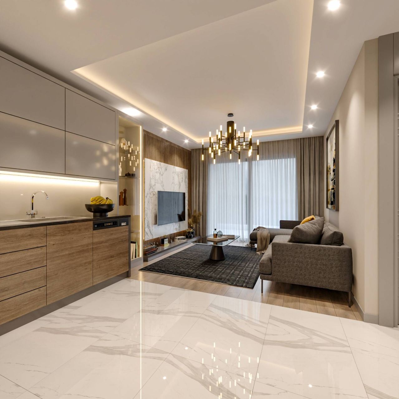 Flat in Mersin, Turkey, 62 m² - picture 10