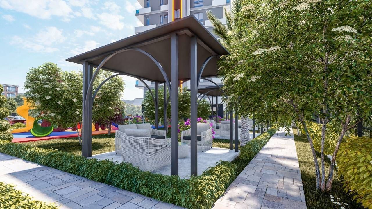 Piso en Mersin, Turquia, 53 m² - imagen 12