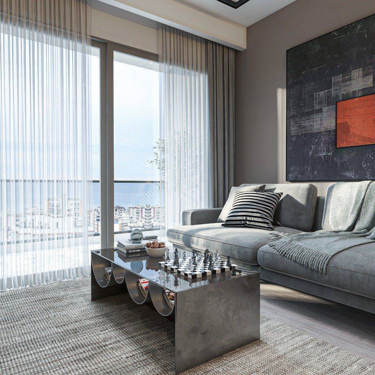 Appartamento a Mersin, Turchia, 55 m² - foto 12