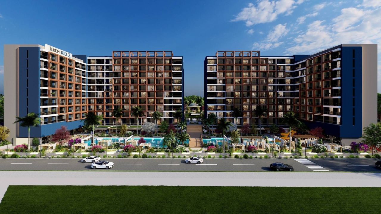 Wohnung in Mersin, Türkei, 54 m² - Foto 17
