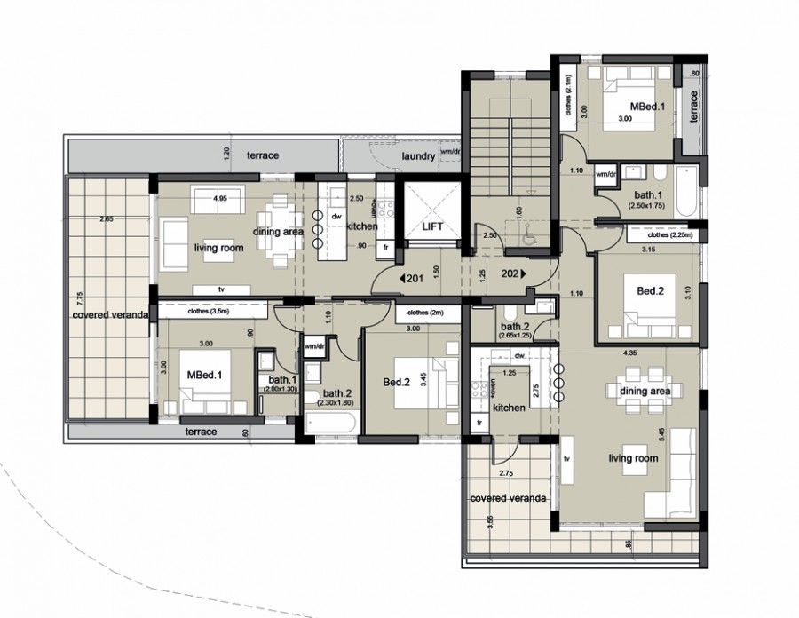 Apartment in Limassol, Cyprus, 90 m² - picture 6