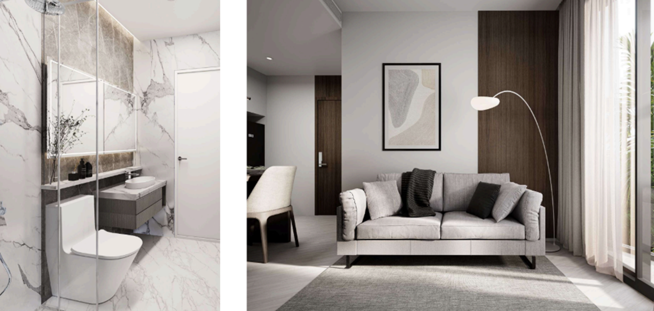 Flat on Phuket Island, Thailand, 51.8 m² - picture 3