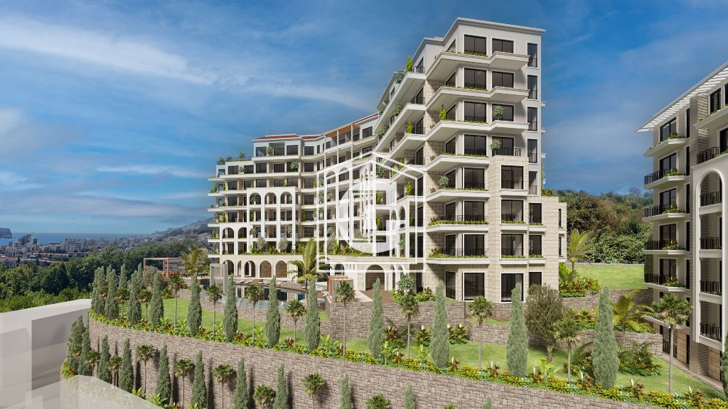 Apartment in Budva, Montenegro, 44 m² - Foto 1