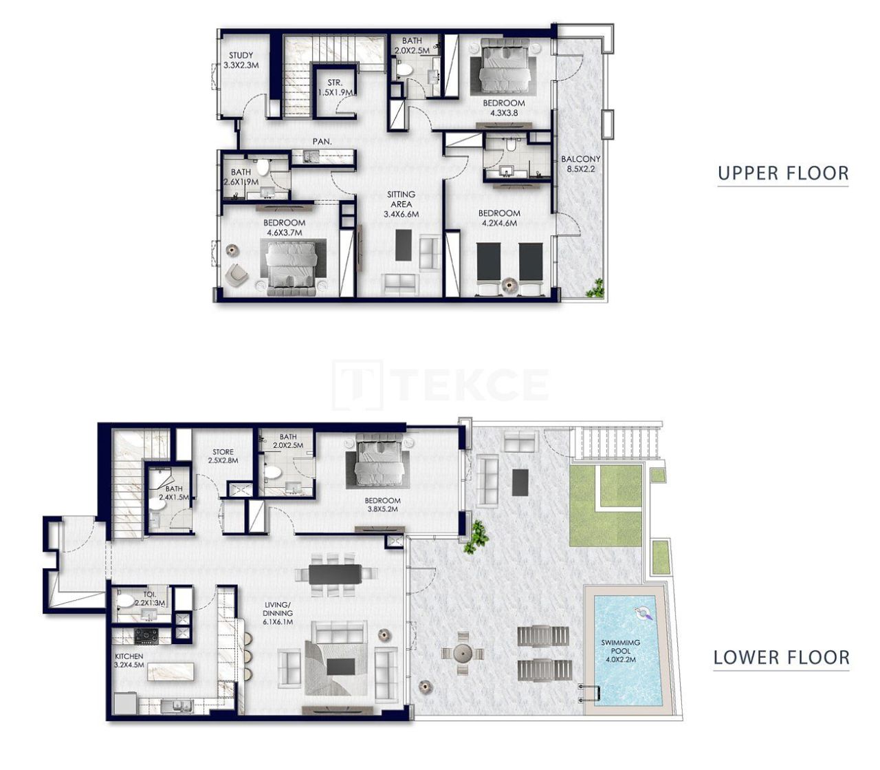 Apartment Yas Island, UAE, 122 m² - picture 13