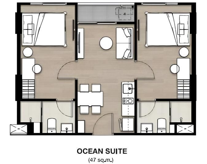 Appartamento a Phuket, Thailandia, 47 m² - foto 3