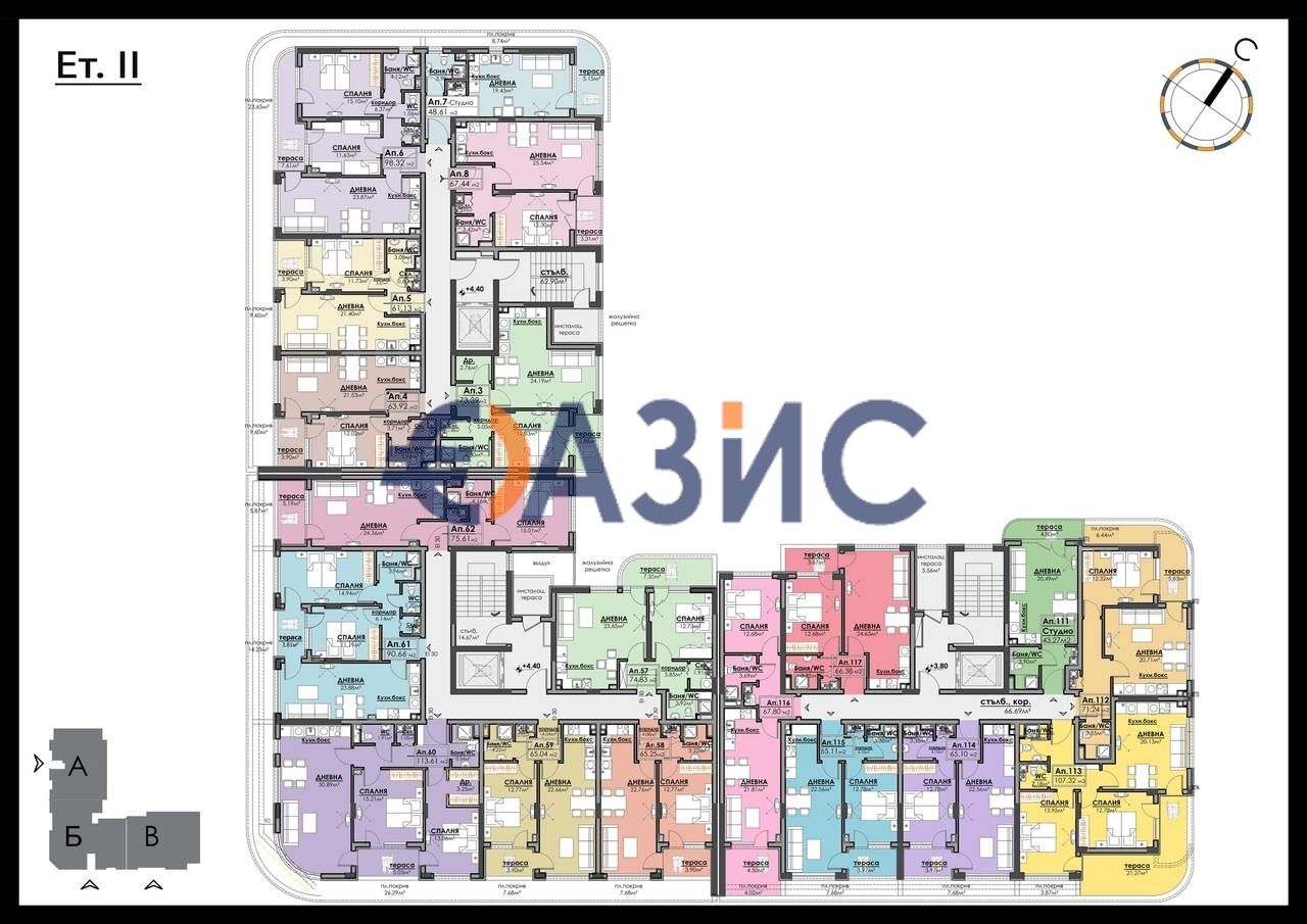 Apartment in Burgas, Bulgarien, 75.8 m² - Foto 15