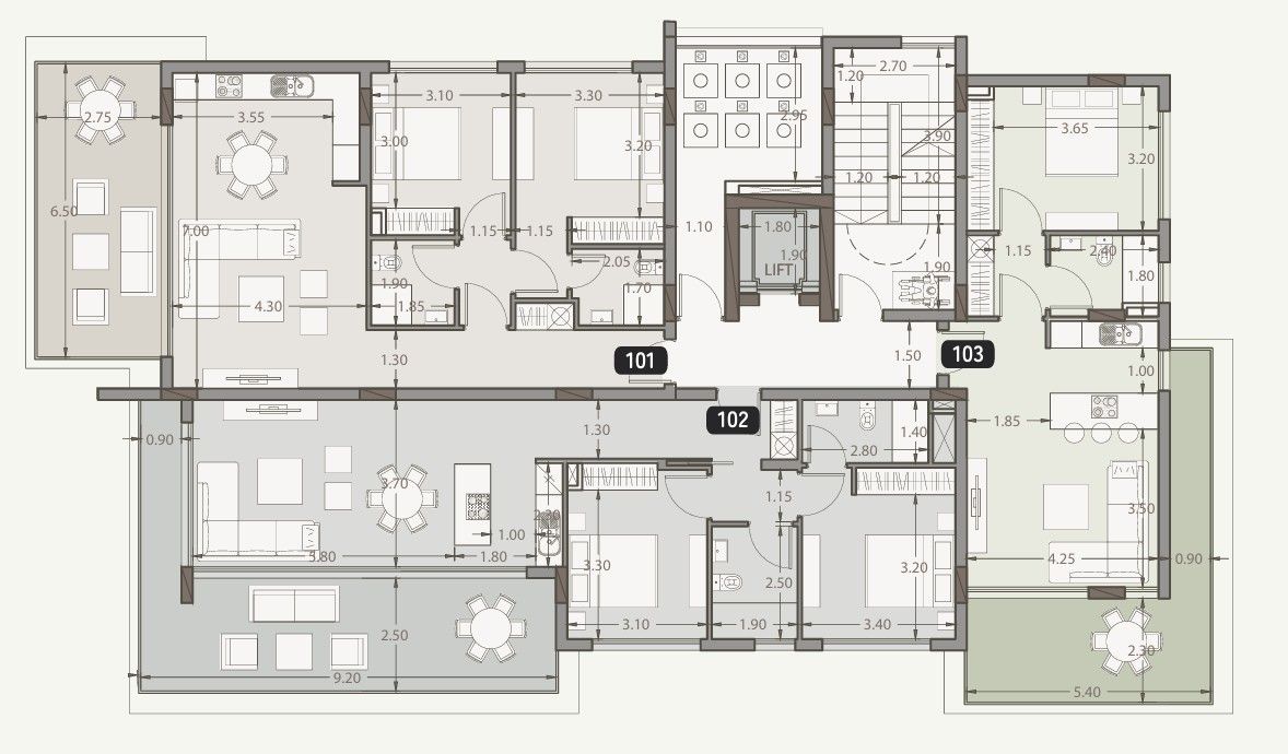 Apartment in Limassol, Cyprus, 107 m² - picture 10