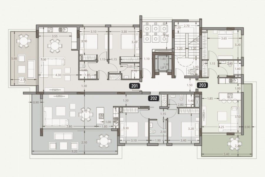 Apartamento en Limasol, Chipre, 105 m² - imagen 10