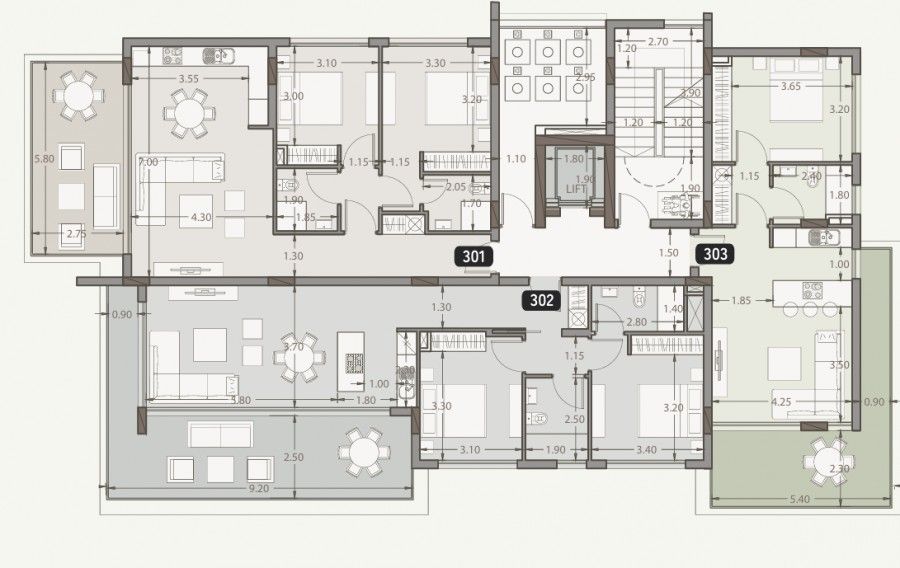 Apartamento en Limasol, Chipre, 105 m² - imagen 10
