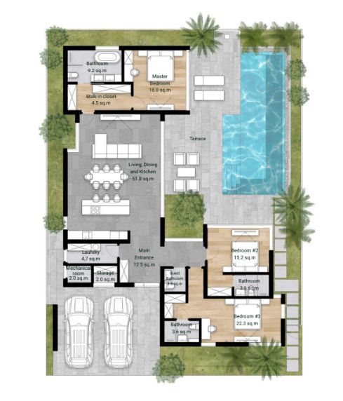 Villa en Phuket, Tailandia, 326 m² - imagen 17