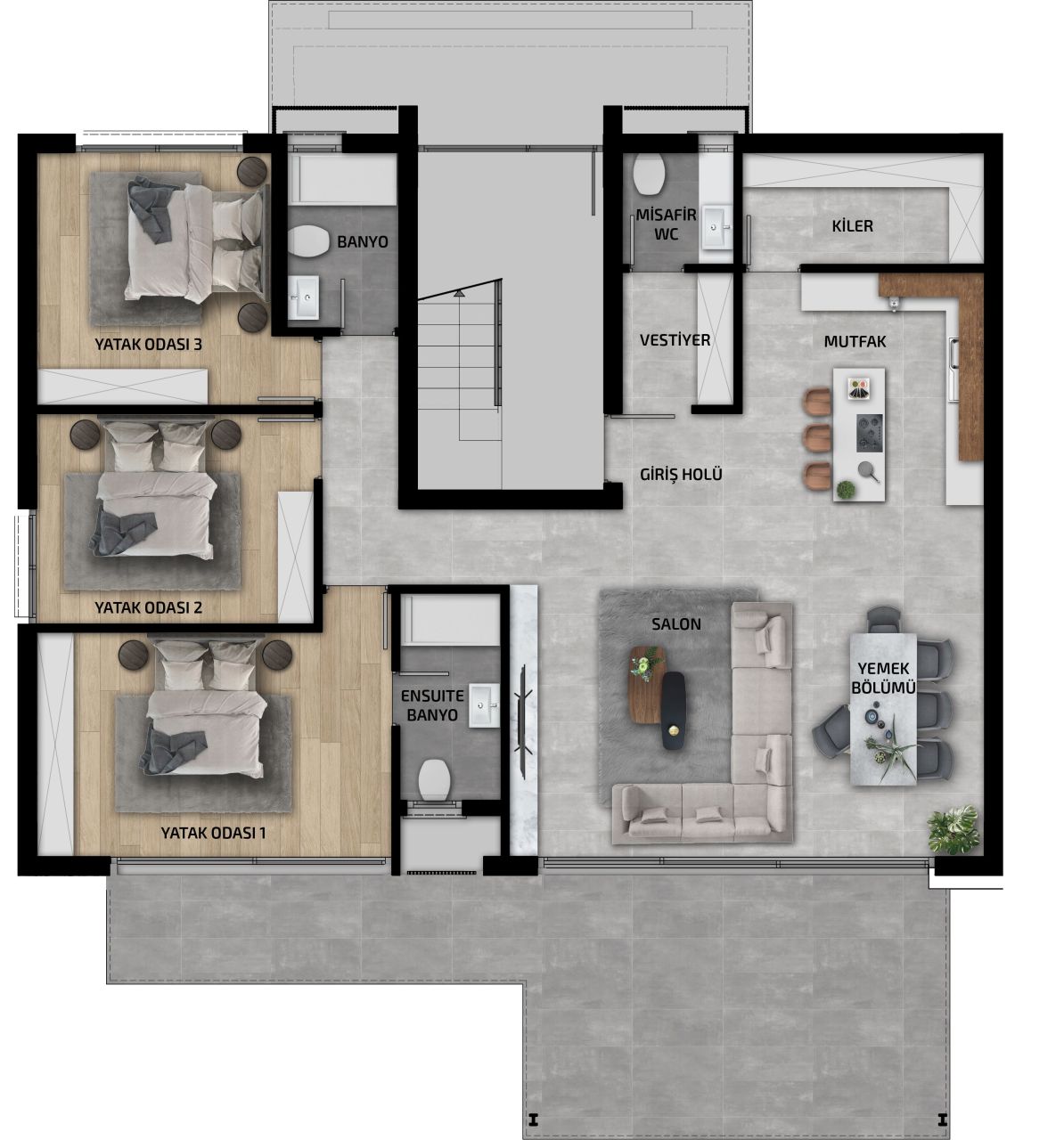 Appartement à İskele, Chypre, 164 m² - image 3