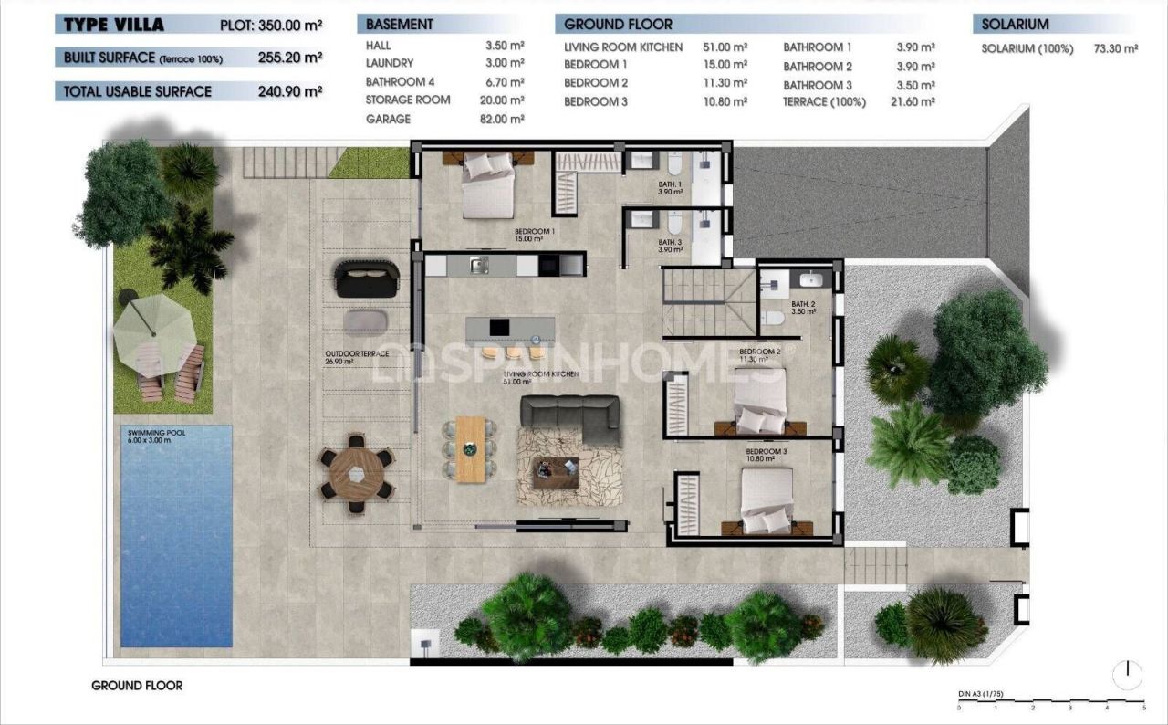 Villa en Los Alcázares, España, 255 m² - imagen 15
