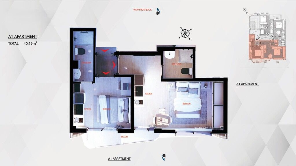 Appartamento ad Atene, Grecia, 41 m² - foto 4