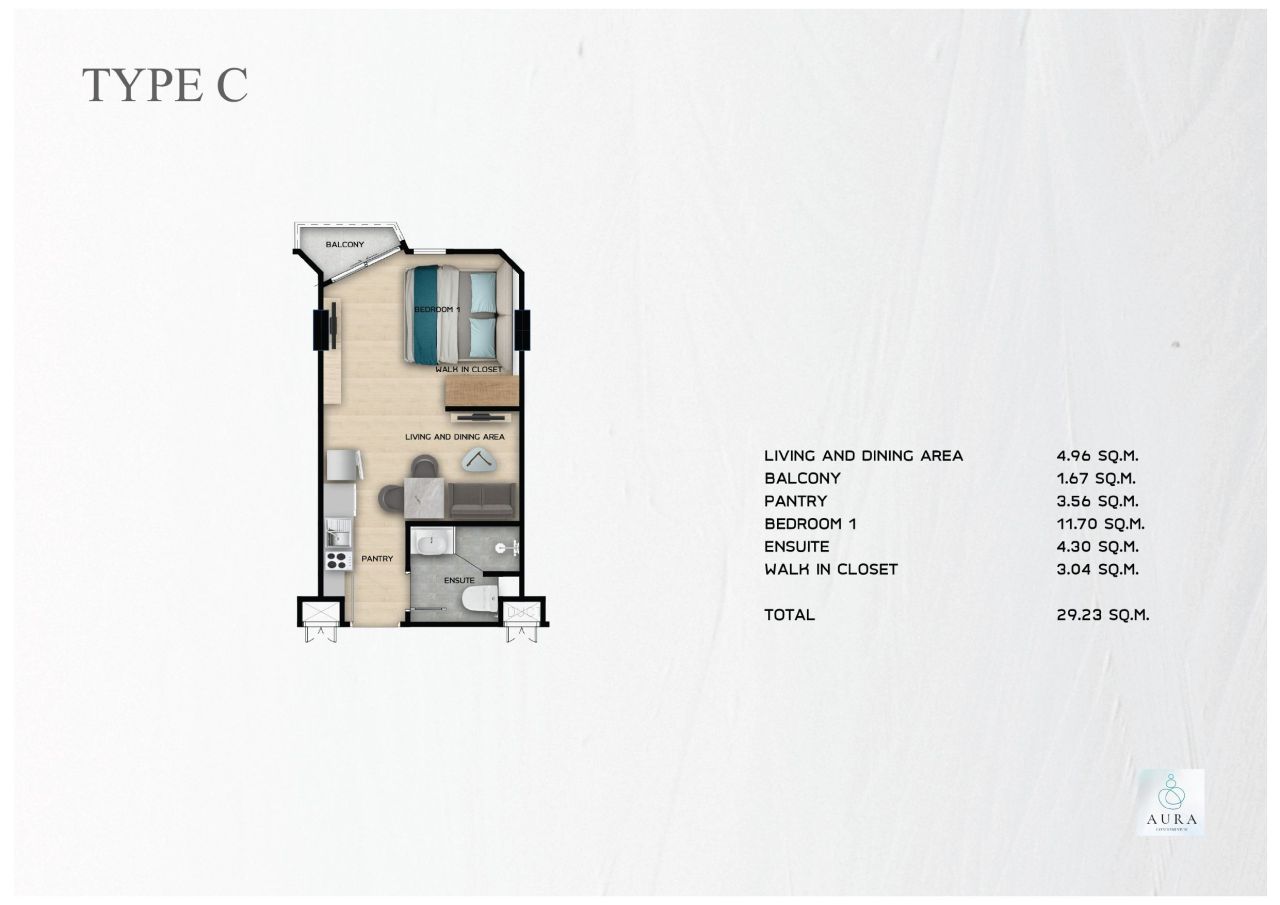 Wohnung in Insel Phuket, Thailand, 29.23 m² - Foto 2