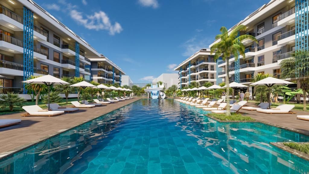 Wohnung in Alanya, Türkei, 55 m² - Foto 1