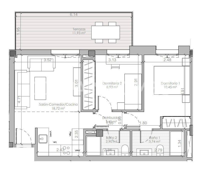Apartment in Mijas, Spanien, 79 m² - Foto 10