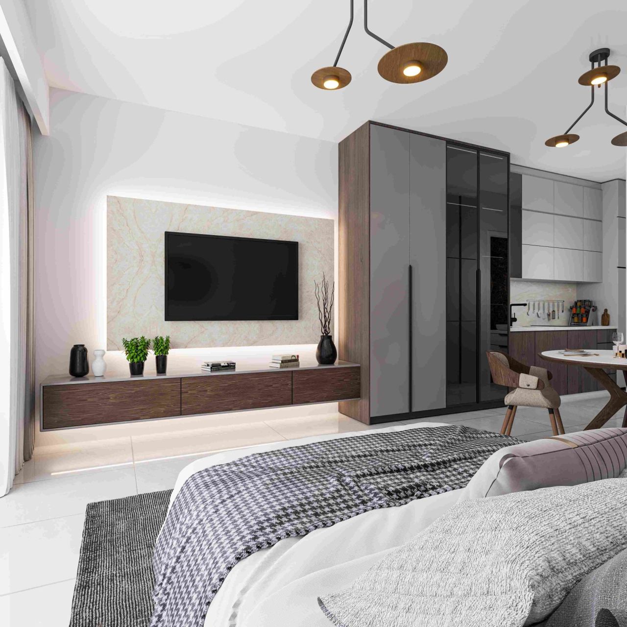 Appartamenti a Famagosta, Cipro, 51.3 m² - foto 12