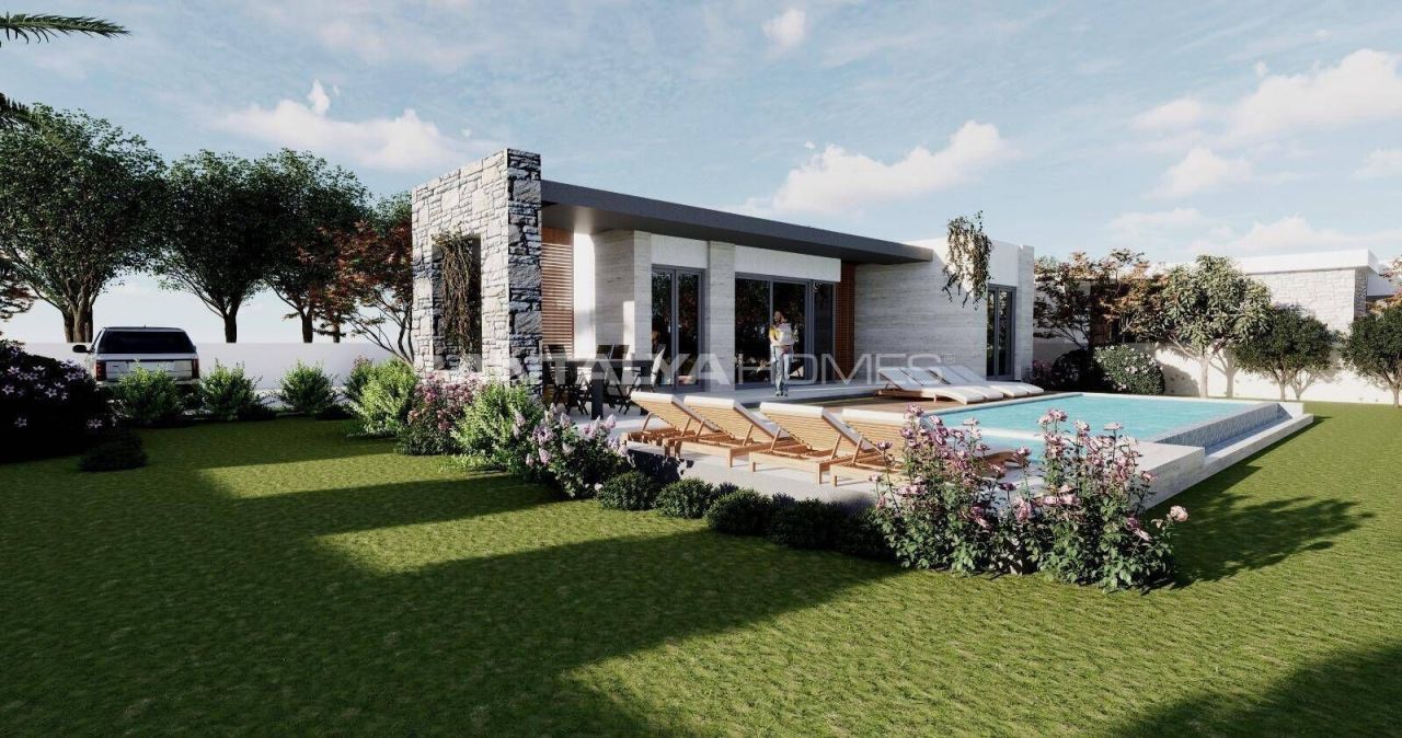 Villa in Bodrum, Türkei, 195 m² - Foto 1