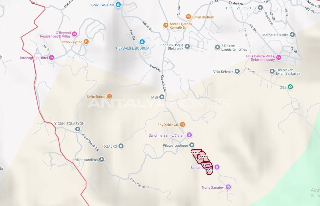 Azienda agricola a Bodrum, Turchia, 13 826 m² - foto 2
