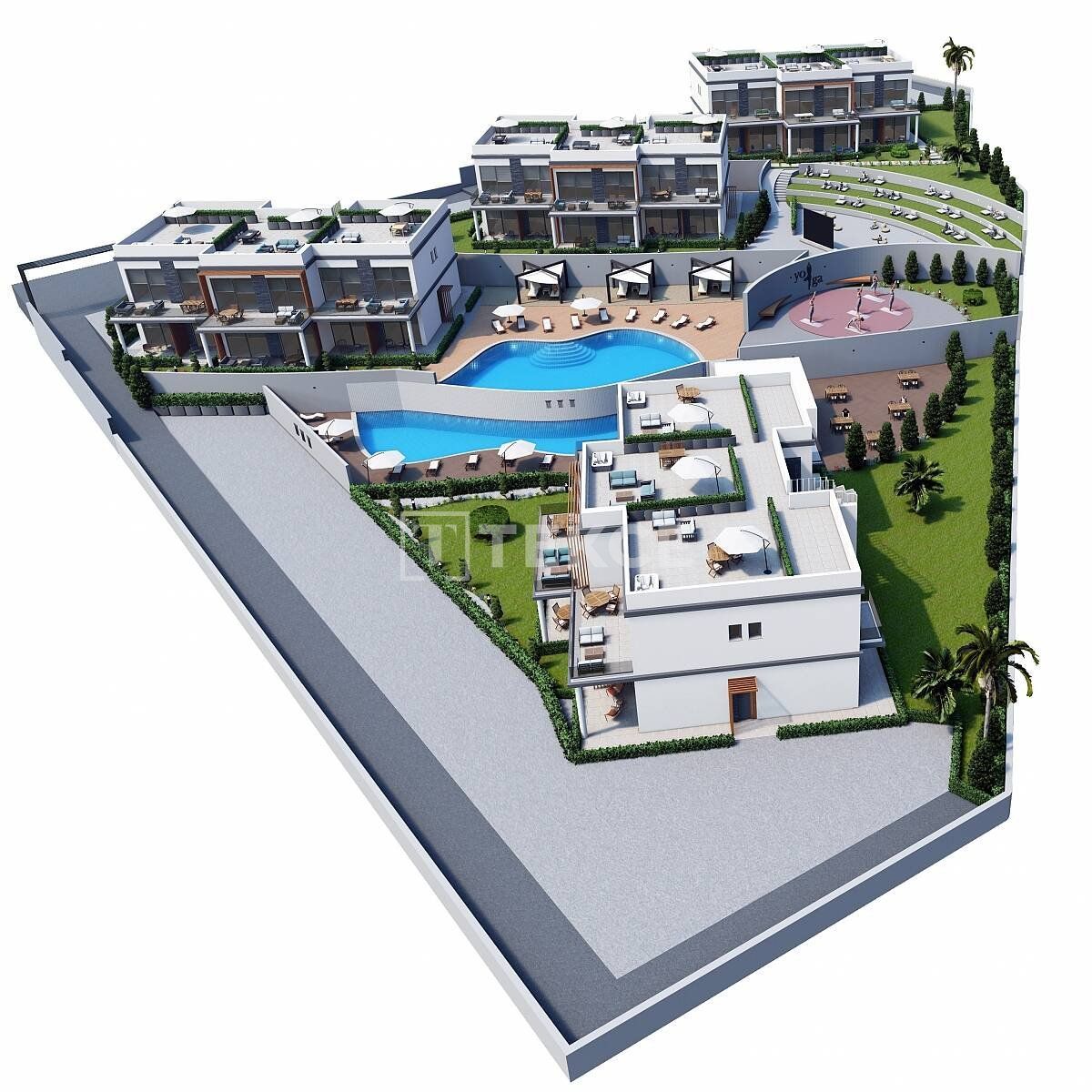 Appartamenti a Kyrenia, Cipro, 52 m² - foto 11