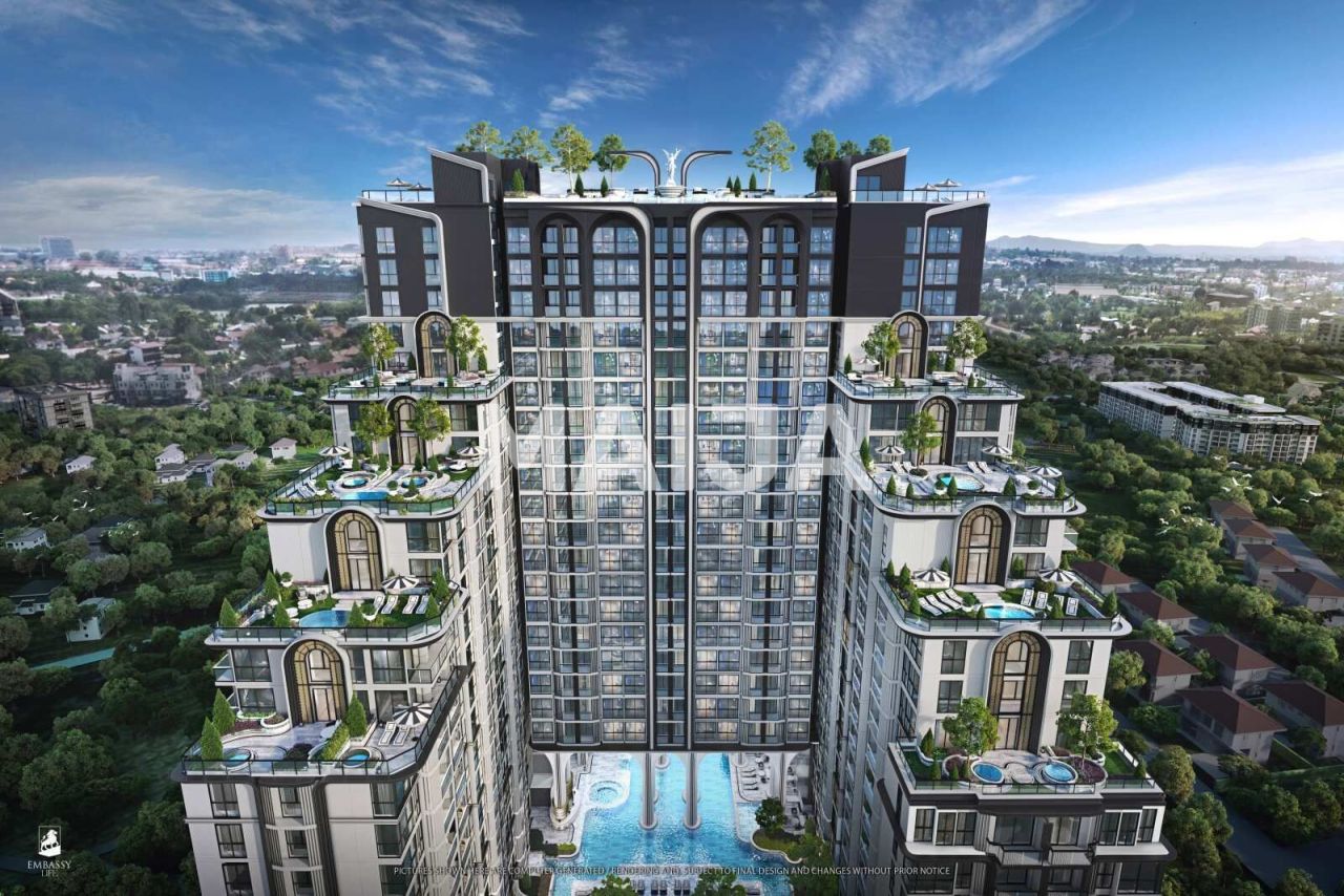 Appartement à Pattaya, Thaïlande, 51 m² - image 1