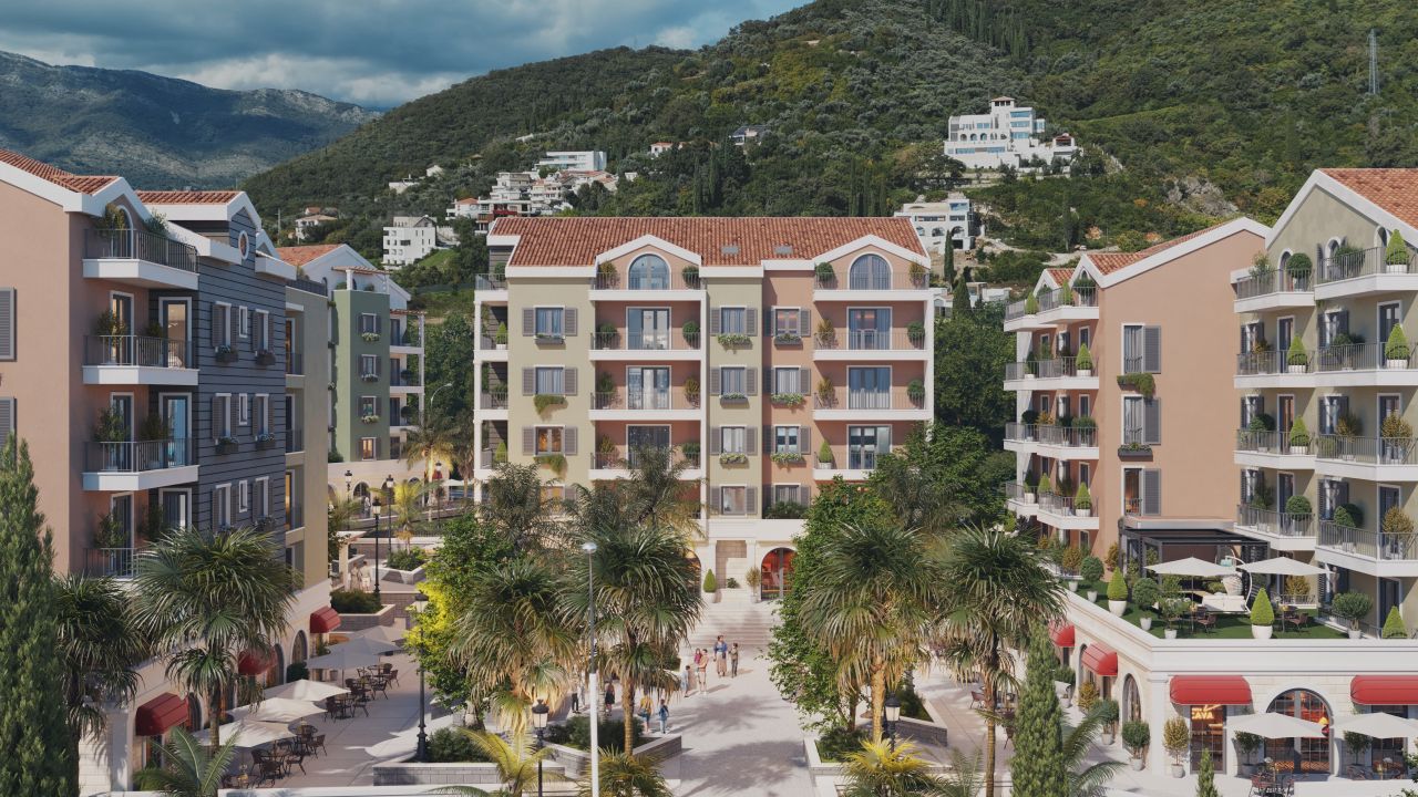 Piso en Tivat, Montenegro, 60.66 m² - imagen 1