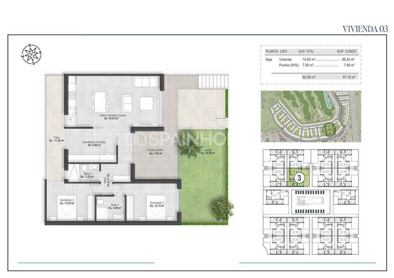 Apartment in Fuente Alamo, Spanien, 96 m² - Foto 6