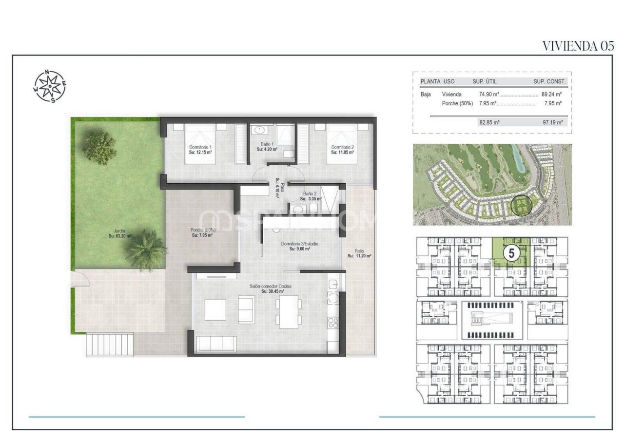 Apartment in Fuente Alamo, Spanien, 96 m² - Foto 8