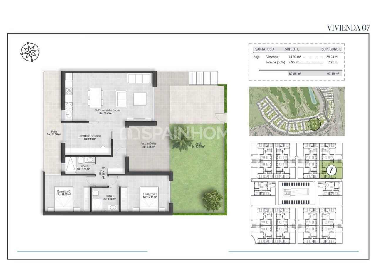 Apartment in Fuente Alamo, Spanien, 96 m² - Foto 10