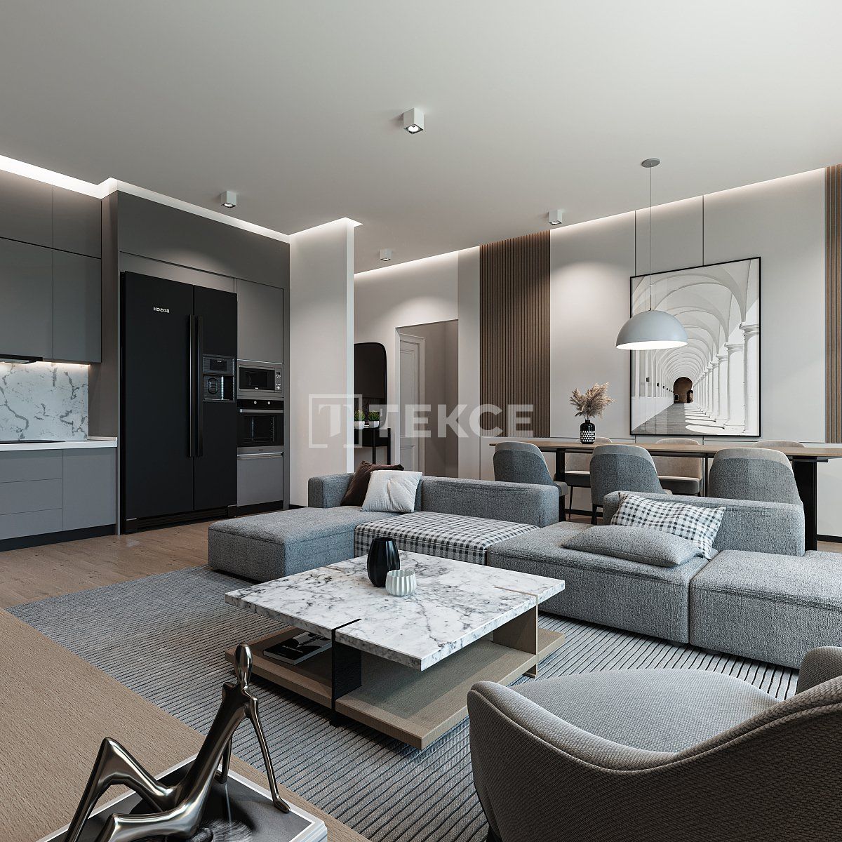 Penthouse in Bodrum, Türkei, 121 m² - Foto 12