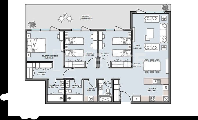 Apartamento Al Reem Island, EAU, 99 m² - imagen 14