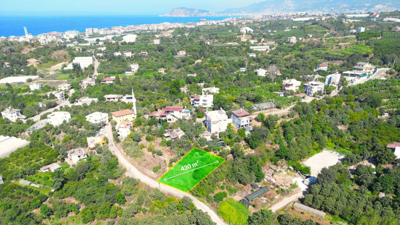 Terrain à Alanya, Turquie, 430 m² - image 1