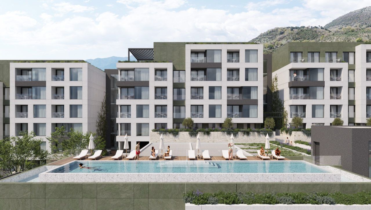Apartment in Tivat, Montenegro, 45 m² - Foto 1