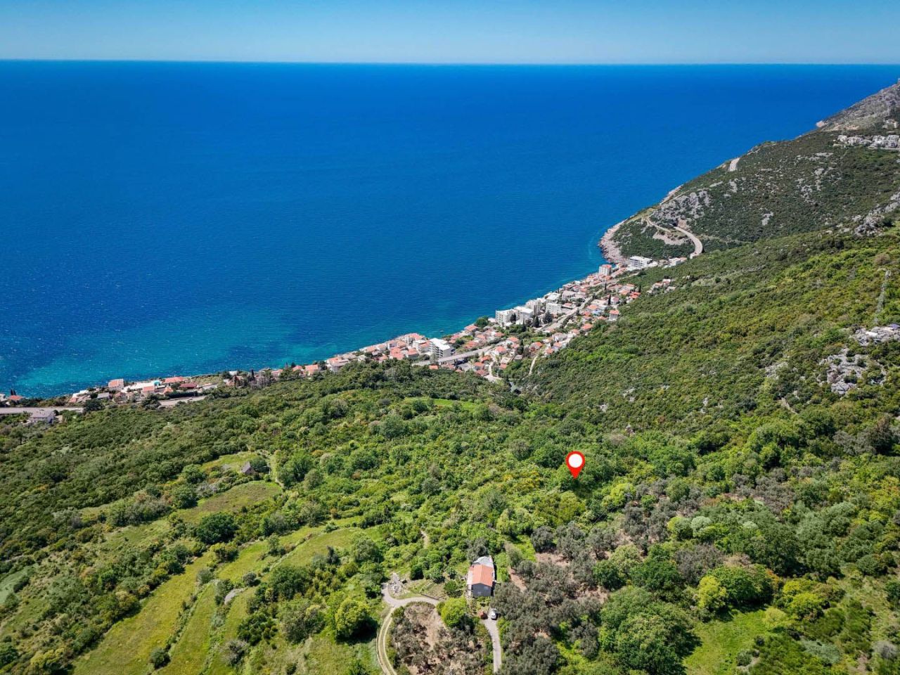 Terrain à Dobra Voda, Monténégro - image 1