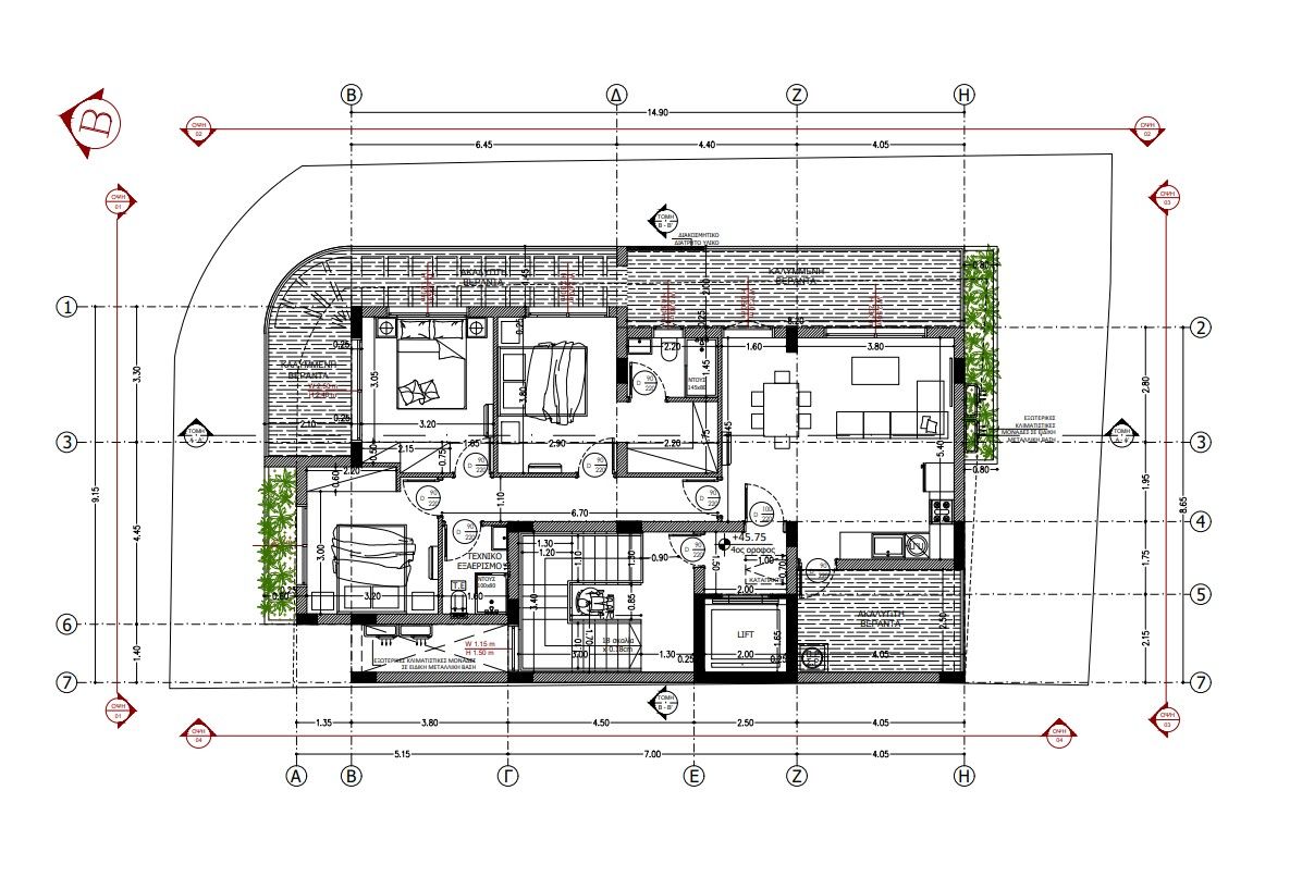 Penthouse in Limassol, Cyprus, 119 m² - picture 8