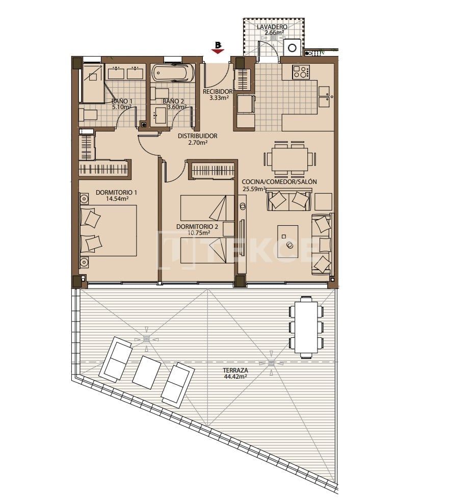 Appartamenti a Fuengirola, Spagna, 94 m² - foto 15