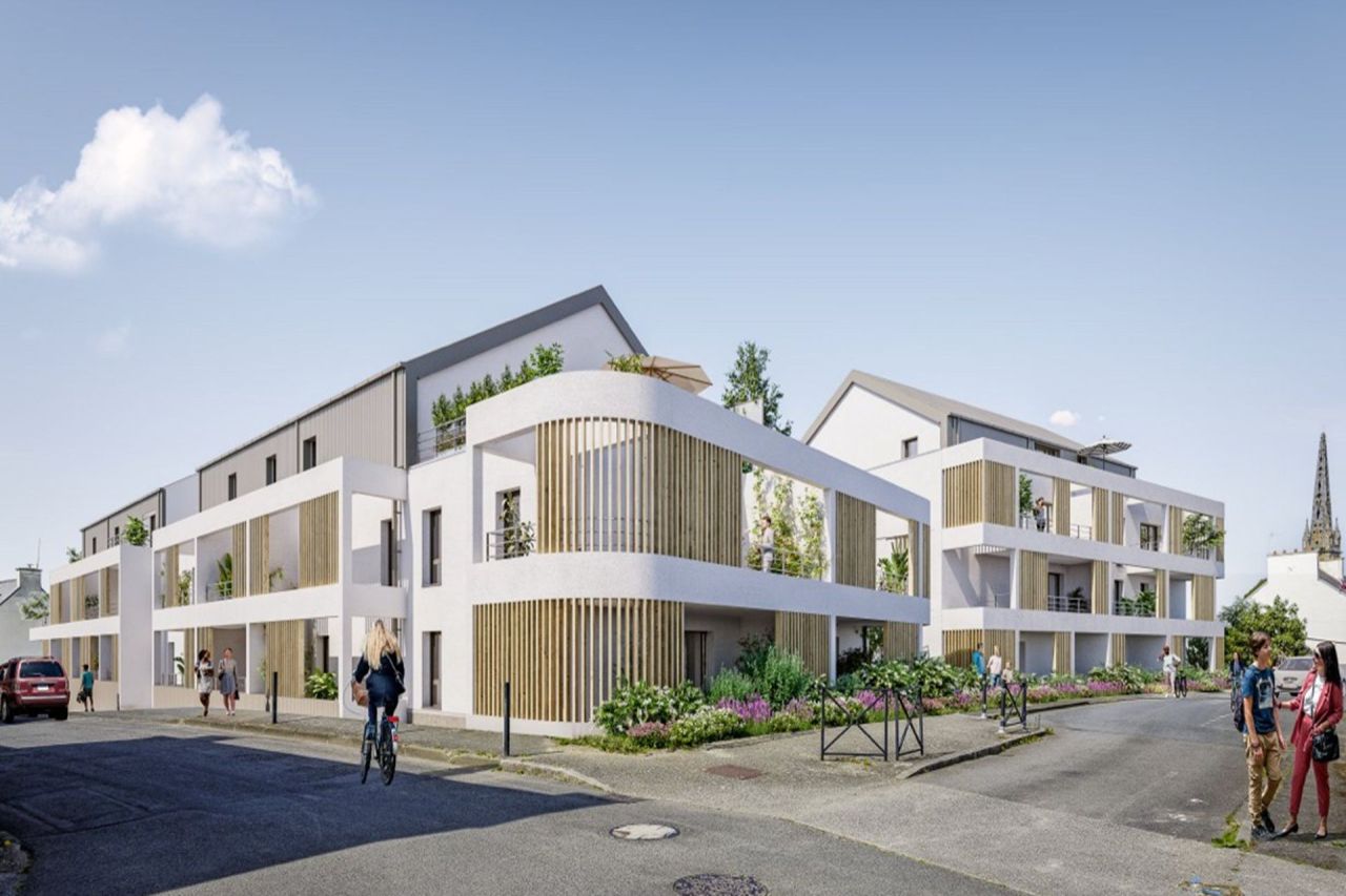 Wohnung in Bretagne, Frankreich, 37.4 m² - Foto 1