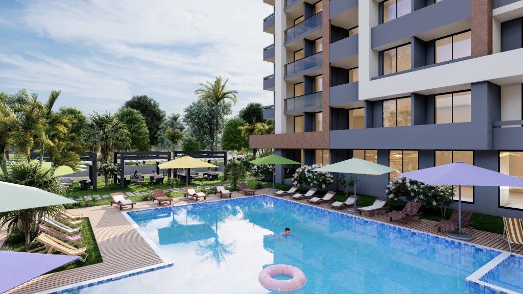 Apartamento en Mersin, Turquia, 57 m² - imagen 13