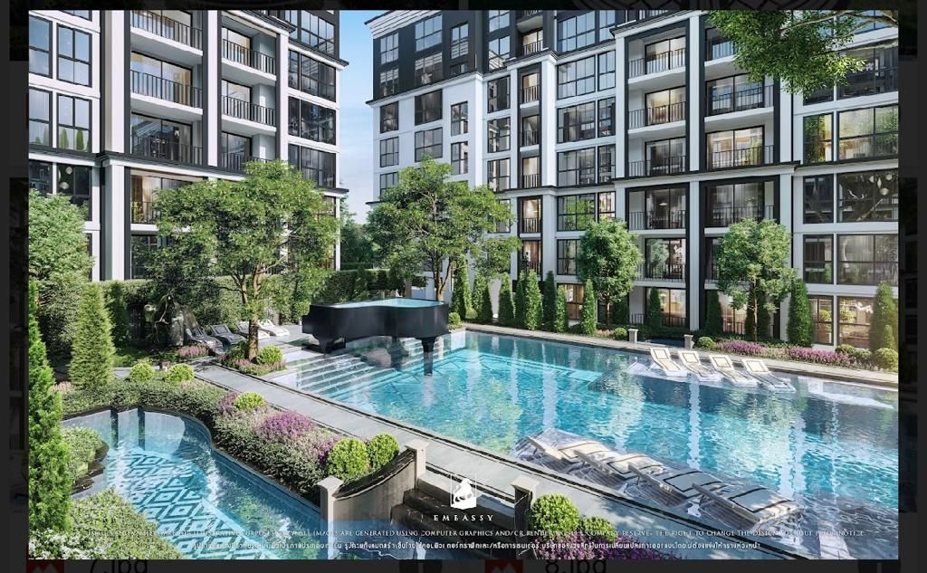 Appartamenti a Pattaya, Thailandia, 34 m² - foto 2